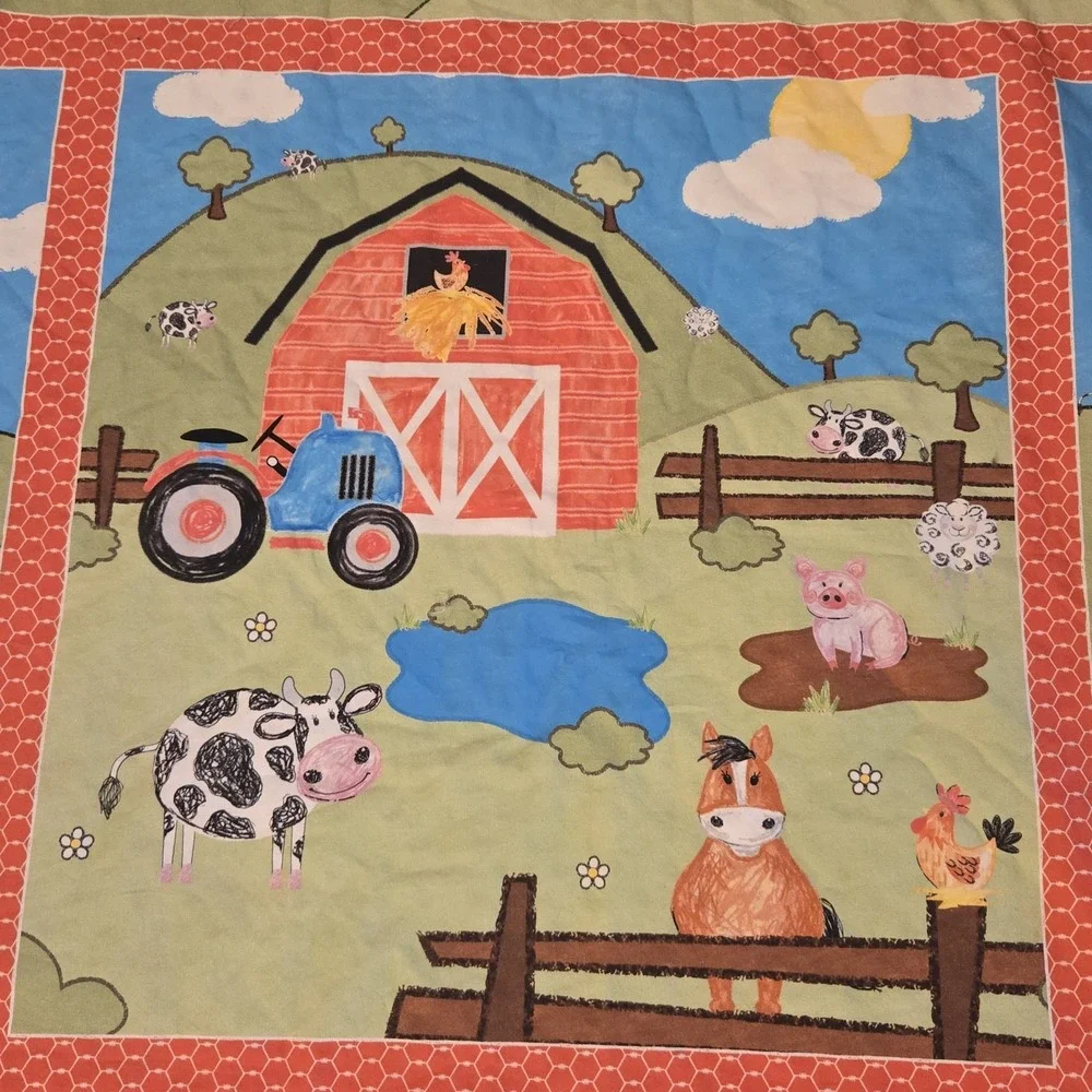 Handmade adorable farm